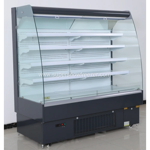 Open freezer for supermarket top